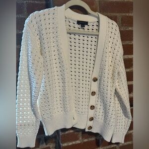 Ann Taylor Crochet Cardigan